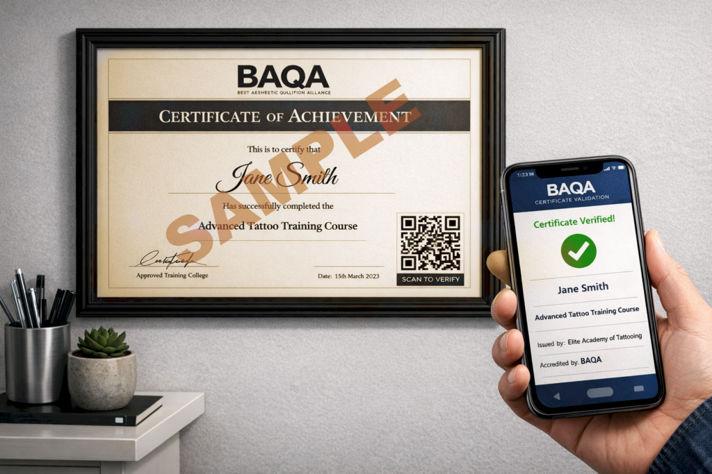 BAQA-Certificate Validation