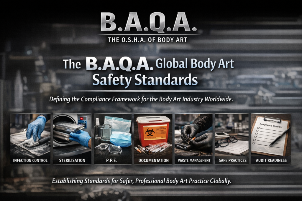 BAQA The OSHA od Body Art